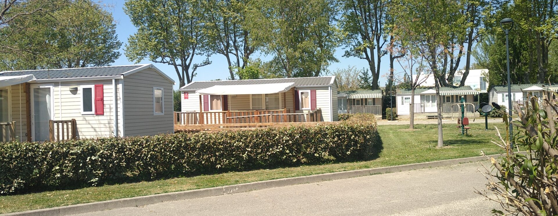 Mobile homes camping la Durance