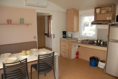 Mobile home Mobile home Optimeo PMR séjour/cuisine - Agrandir l'image 3 sur 8, fenêtre modale